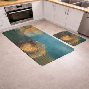 Anti Slip 2pcs Set Runner & Doormat