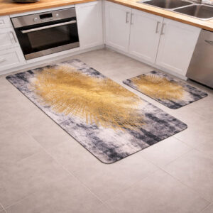 Anti - Slip 2pcs Set - Runner With Mat