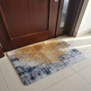Modern Marble-Style Door Mat