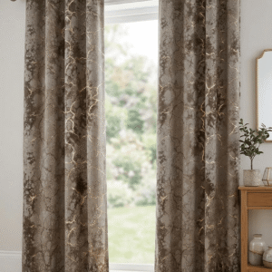 Ready Curtain – Turkish Velvet Curtain (2pcs Set)