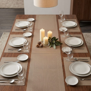 Table Runner With Mats (6+1)