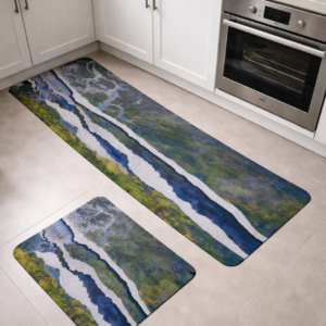 Anti Slip 2pcs Set (Runner With Mat)