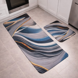 Anti Slip 2pcs Set (Runner With Mat)