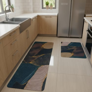 Anti Slip 2pcs Set (Runner With Mat)