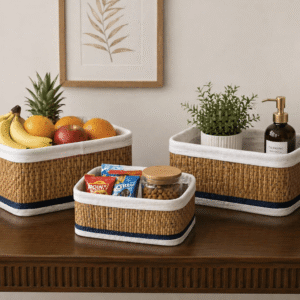 Bamboo Basket 3 pcs Set